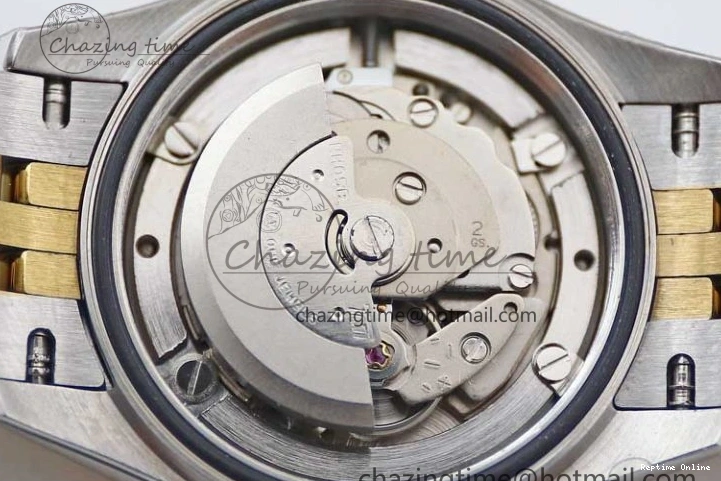 1219 Bright Lady DateJust 28 SS YG TWF Diamonds Bezel 1:1 Best Edition Green Dial Roman Markers on Jubilee Bracelet NH 2135